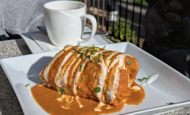 Pump House Station Urban Eatery and Market signature dishes Eggs BenedictBreakfast BurritoGrilled Salmon Benedicts